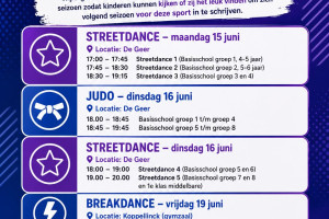 Proeflessen juni 2026